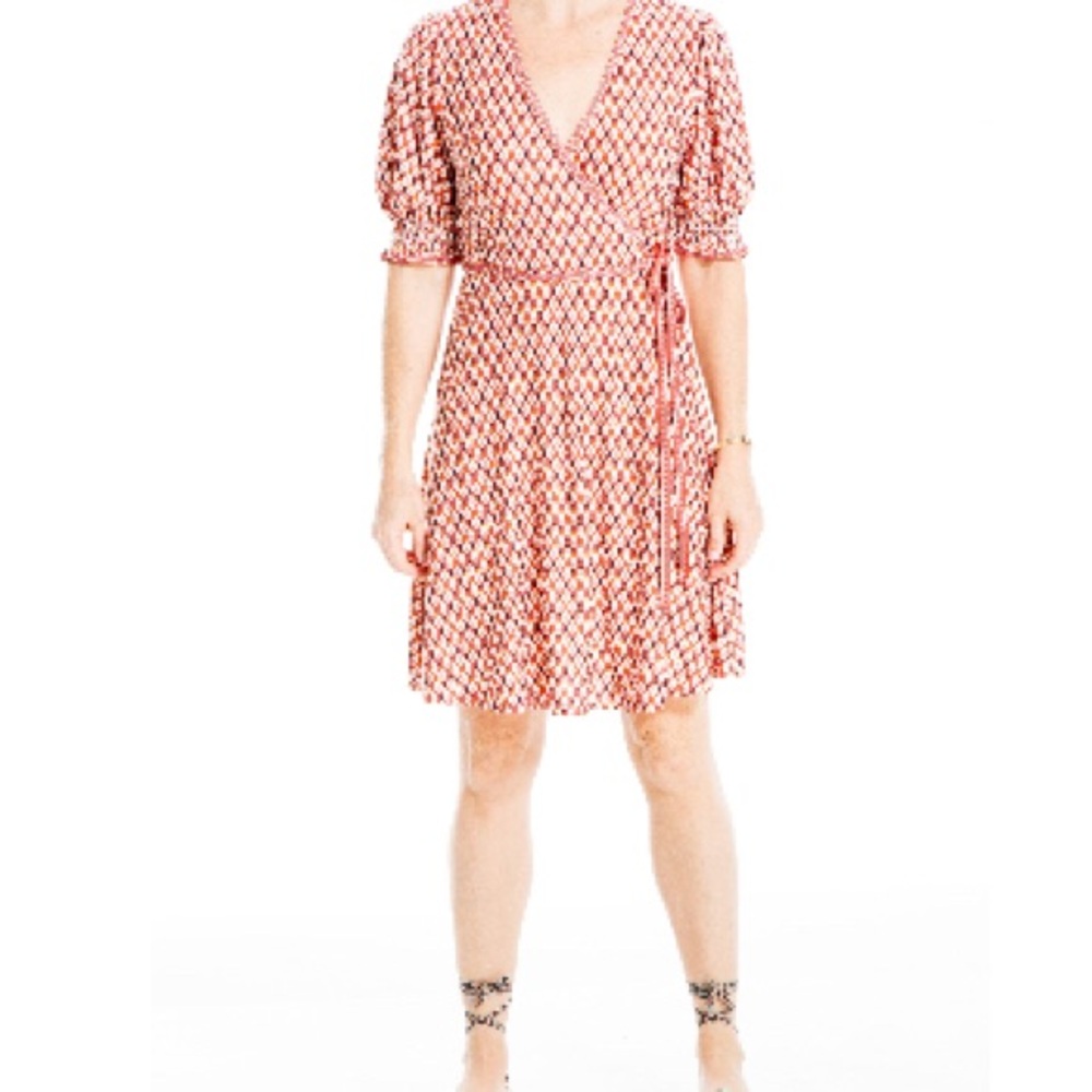 Max Studio Wrap Dress Sz S